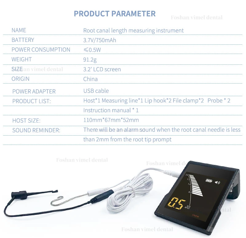 Endo Root Canal Apex Locator LCD Screen Dental Equipment